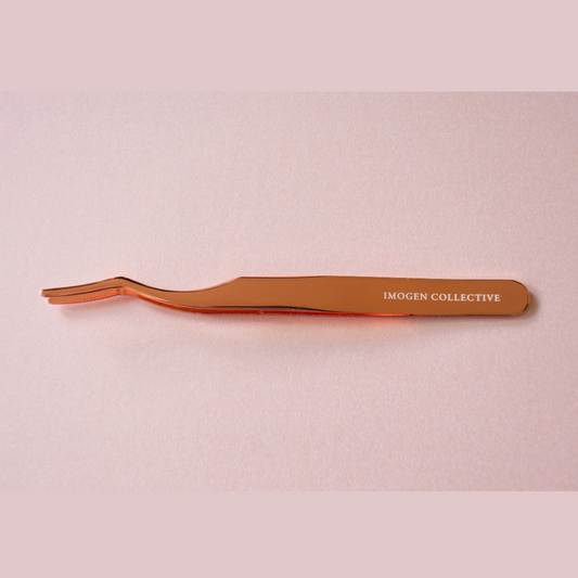 Rose Gold Eyelash Tweezers